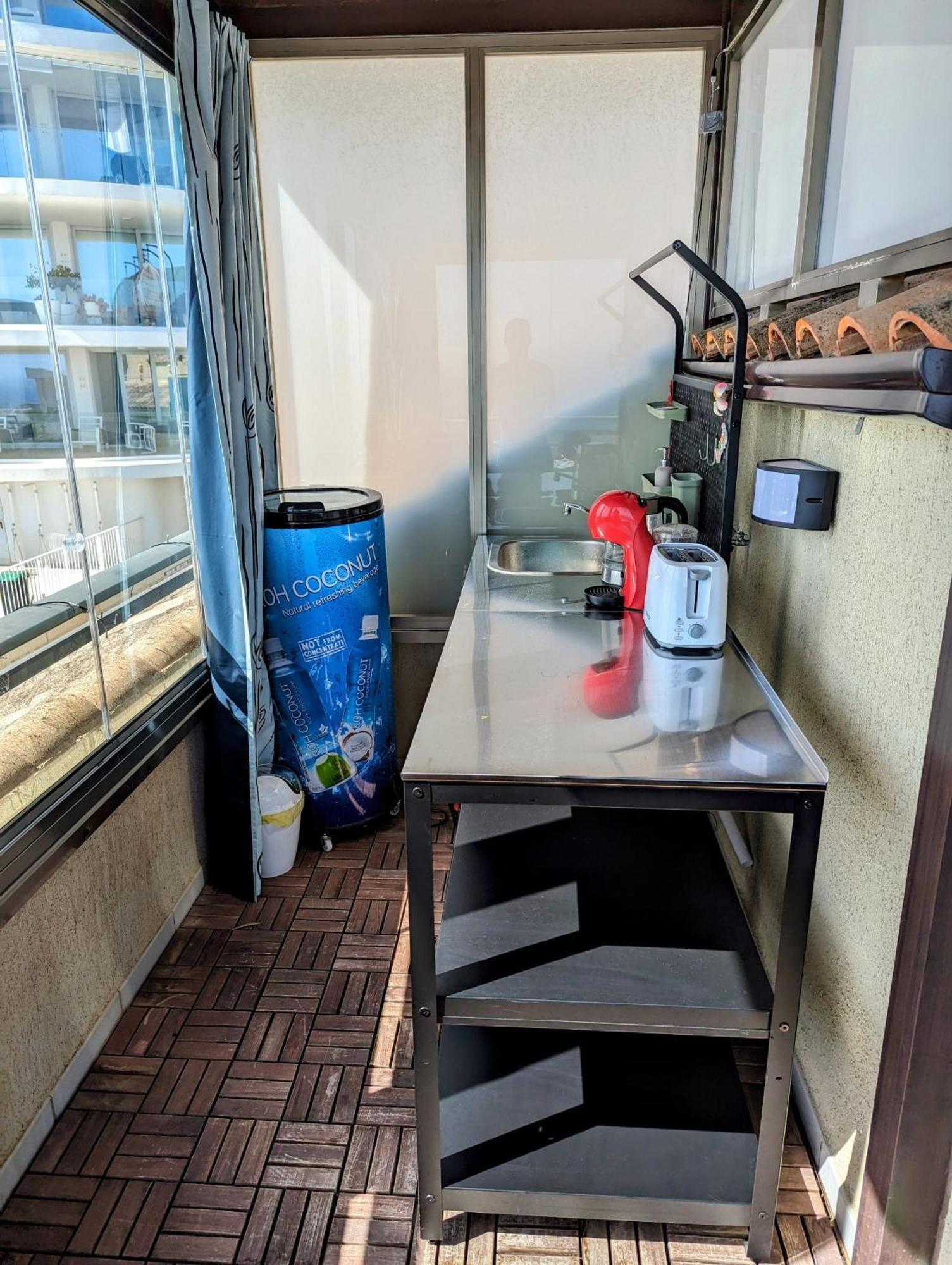 Modern Penthouse Apartment - 1 Min From The Beach フエンヒロラ エクステリア 写真